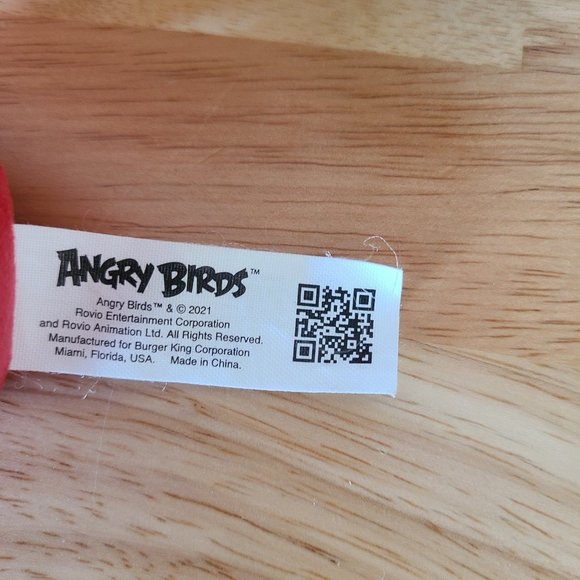 Angry Birds Plush Red lot of 2 - Picture 4 of 5